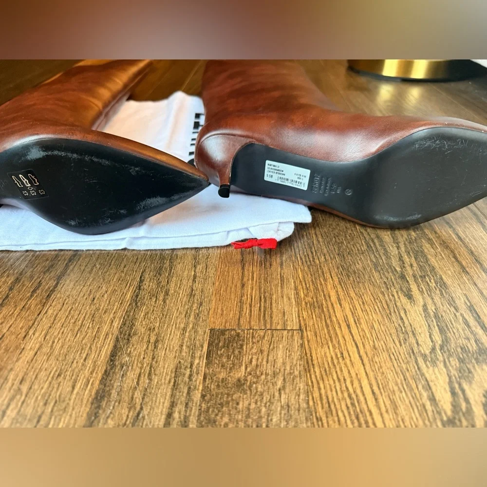 SCHUTZ Maryana Lo Brown Boot - Picture 8 of 9